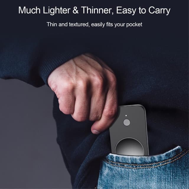 QI Powerbank til Samsung Galaxy Watch 5 4 3/Ur 5 Pro/Watch4 Classic/Active2/Gear S2 Classic