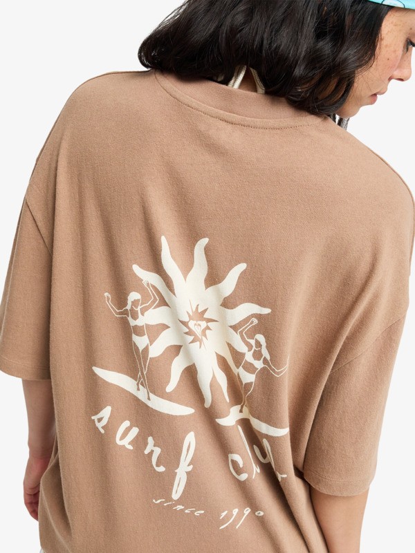 My Boyfriend T-Shirt à manches courtes Marron Femme