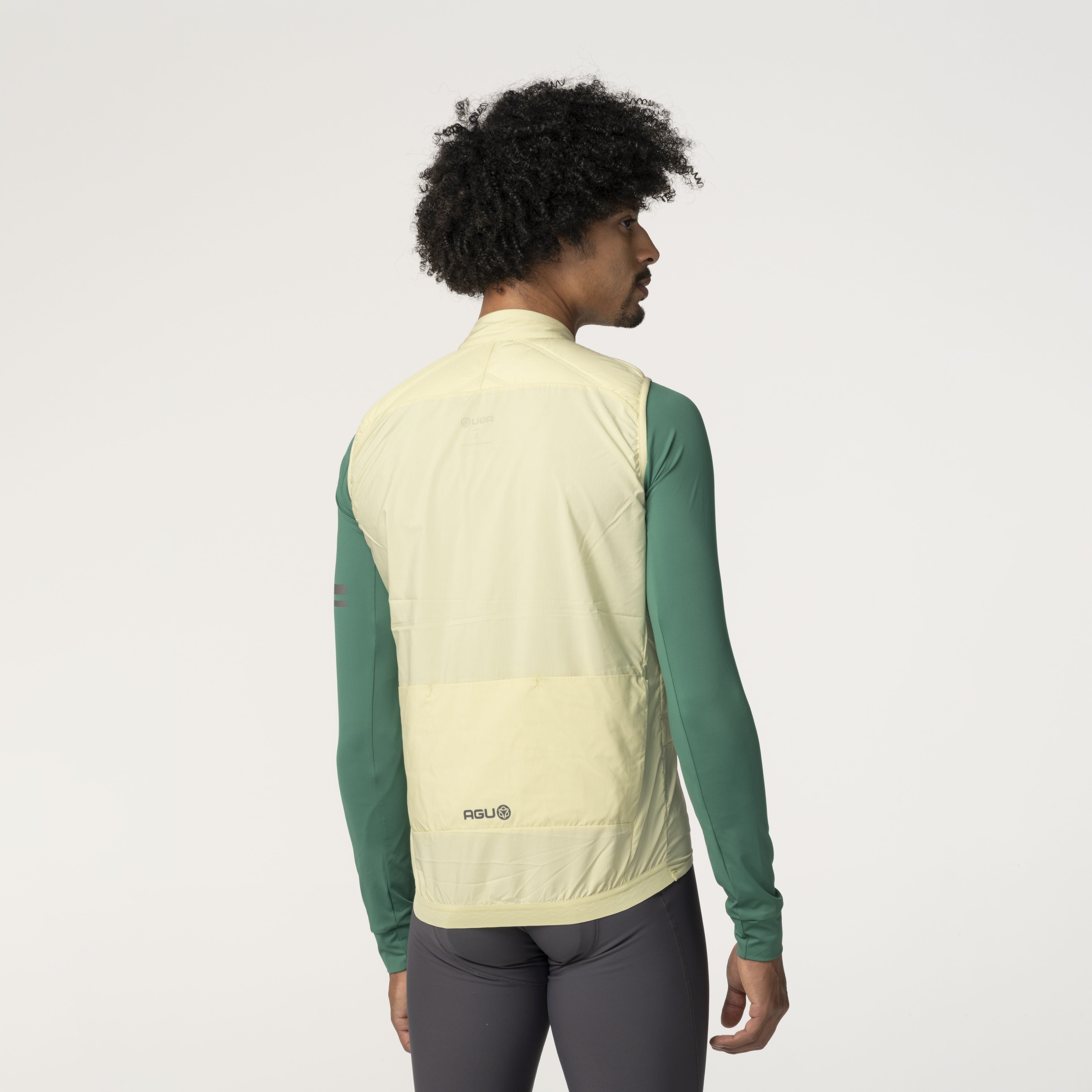 AGU Performance Heren Padded body - Yellow