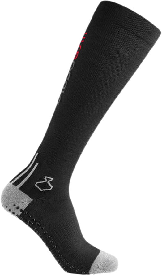 Liiteguard Merino Shin-Tech Grip løbestrømper Sort