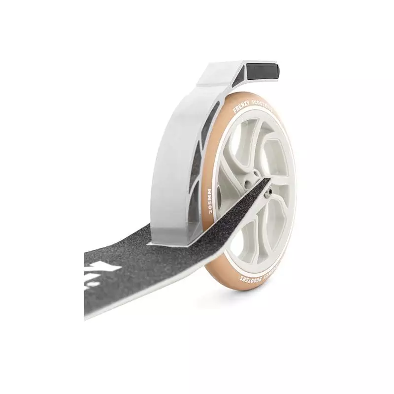 Trottinette de déplacement FRENZY 205mm Dual Brake V4 Cream