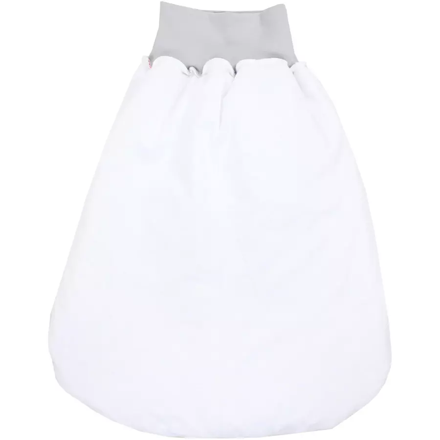 TupTam Baby Strampelsack mit breitem Bund Wattiert grau