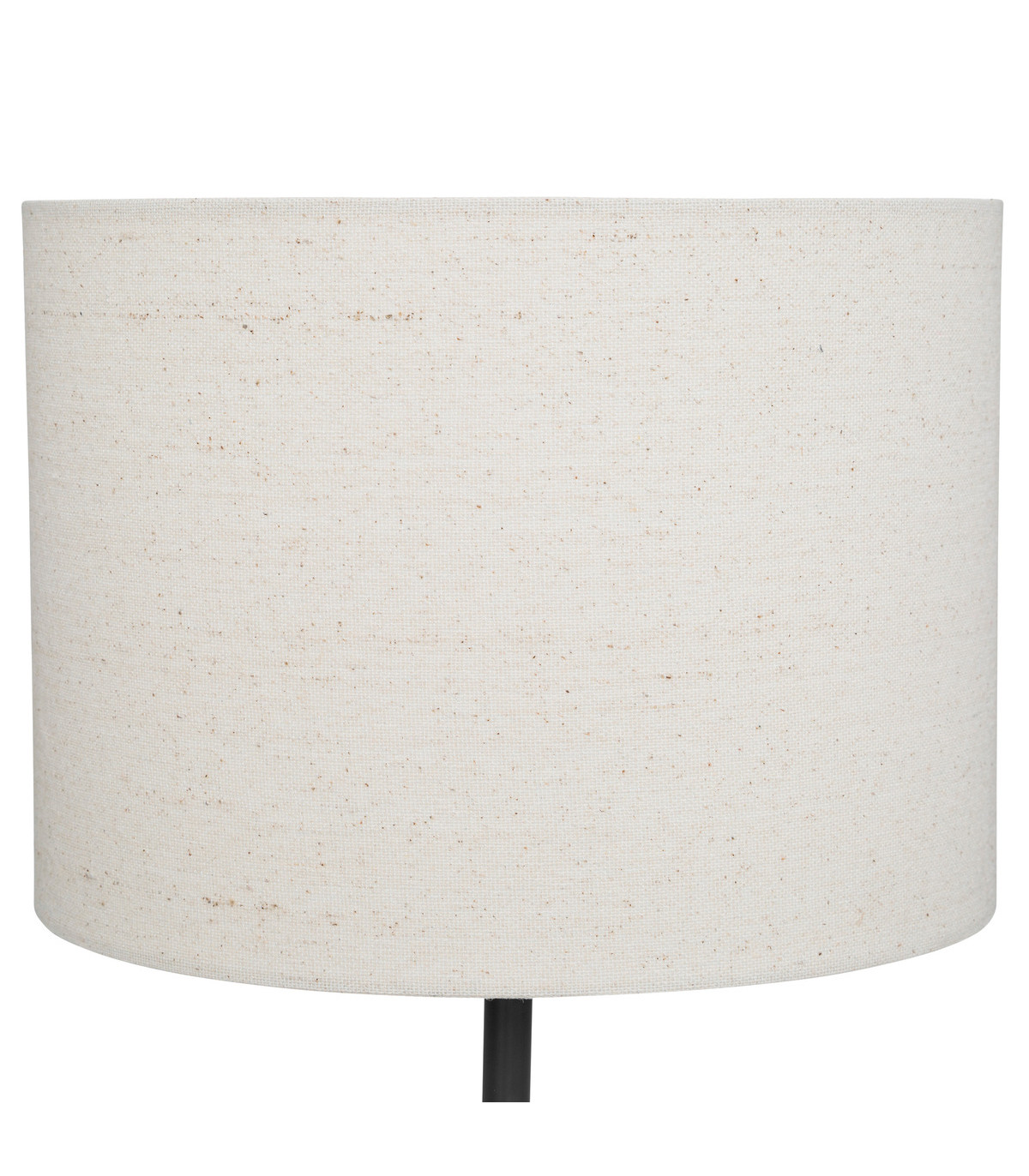 Lampe à poser en bois et abat-jour en coton h 47.5 cm