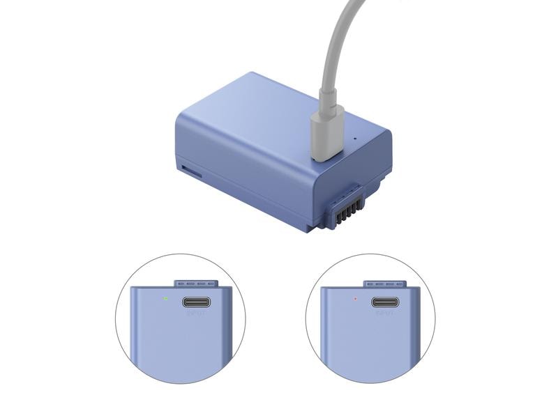 Smallrig Digitalkamera-Akku EN-EL25 USB-C USB-C wiederaufladbarer Kamera-Akku