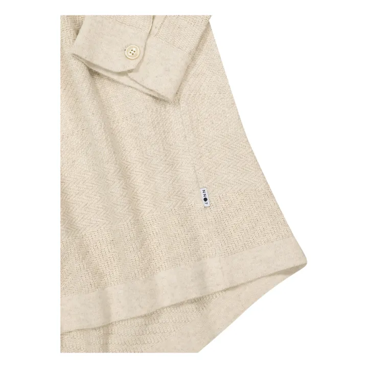 NN. 07 Veste Troy 6575 Coton et Lin | Naturel