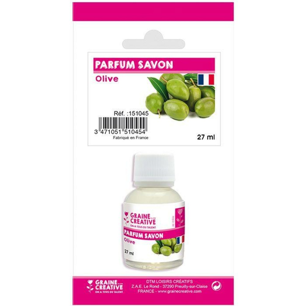 Parfum pour savon 27 ml - olive