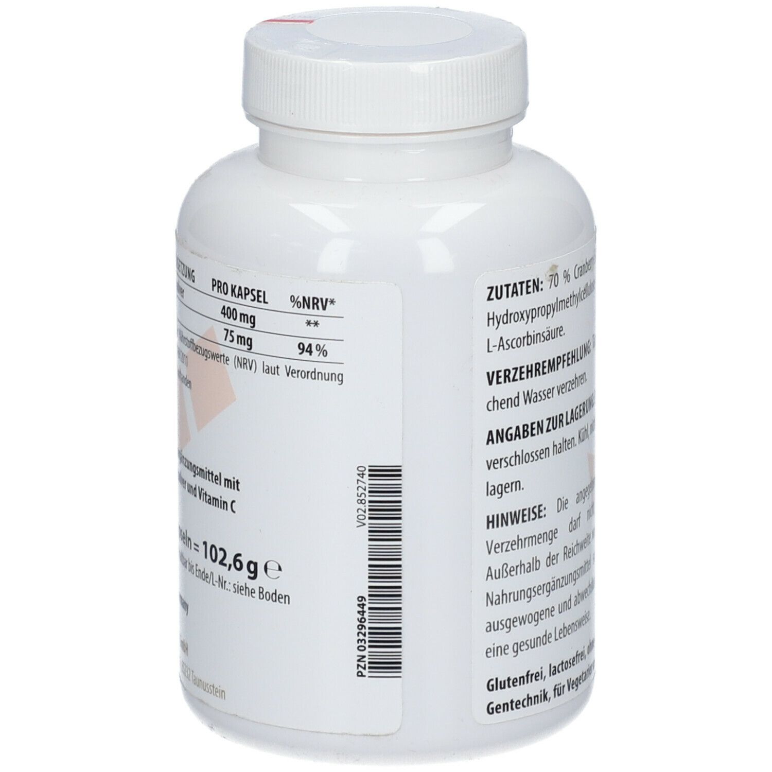 Cranberry Plus C 400 mg