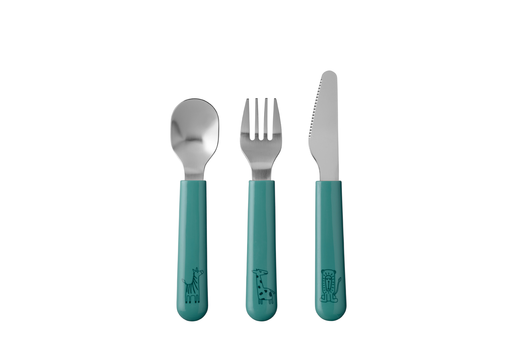Mepal Mio Kinder Besteckset 3 teilig deep turquoise