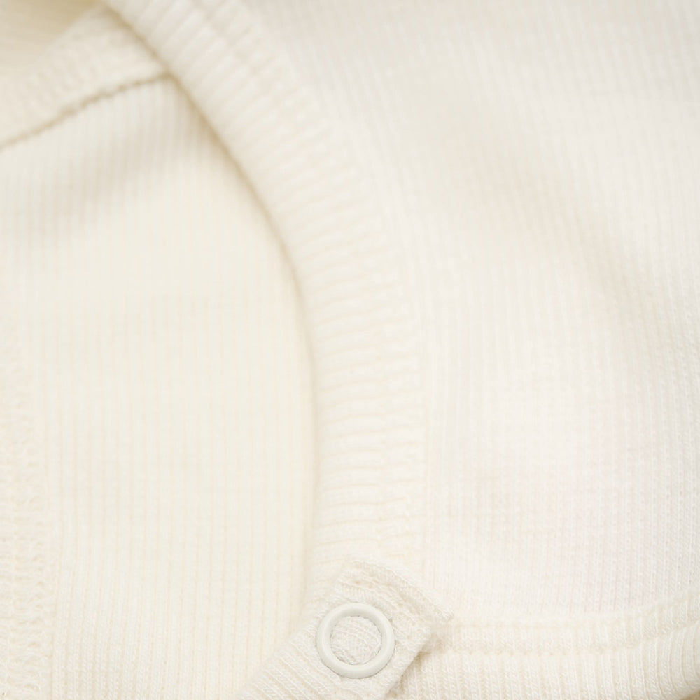 Køb Huttelihut Antique White Babyhjelm Rib