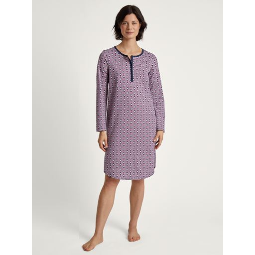 Calida Lovely Nights Natkjole, Peacoat Blue, M