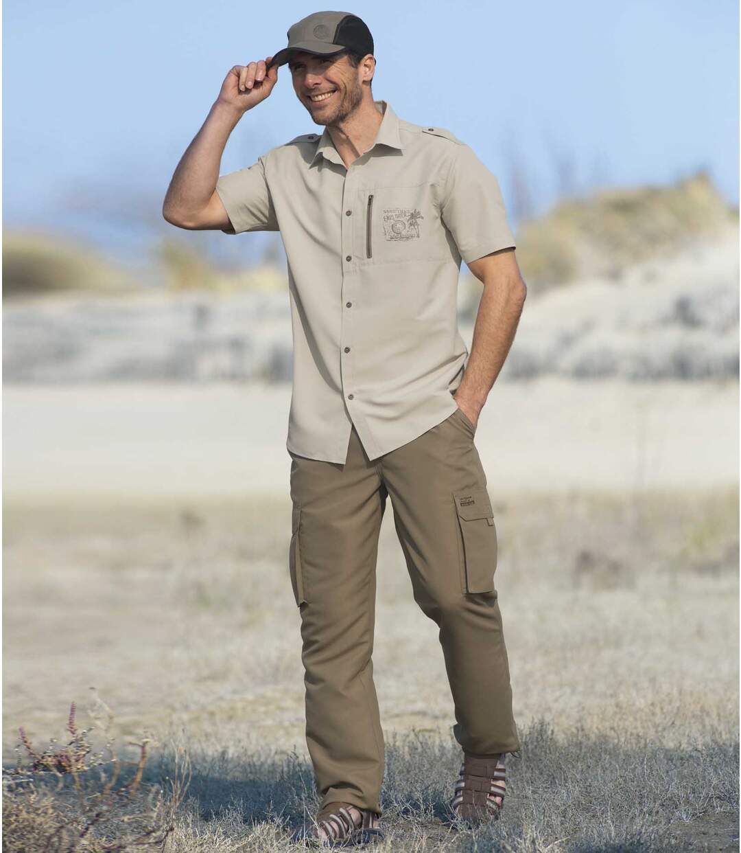 Pantalon Cargo Microfibre Desert Explorer