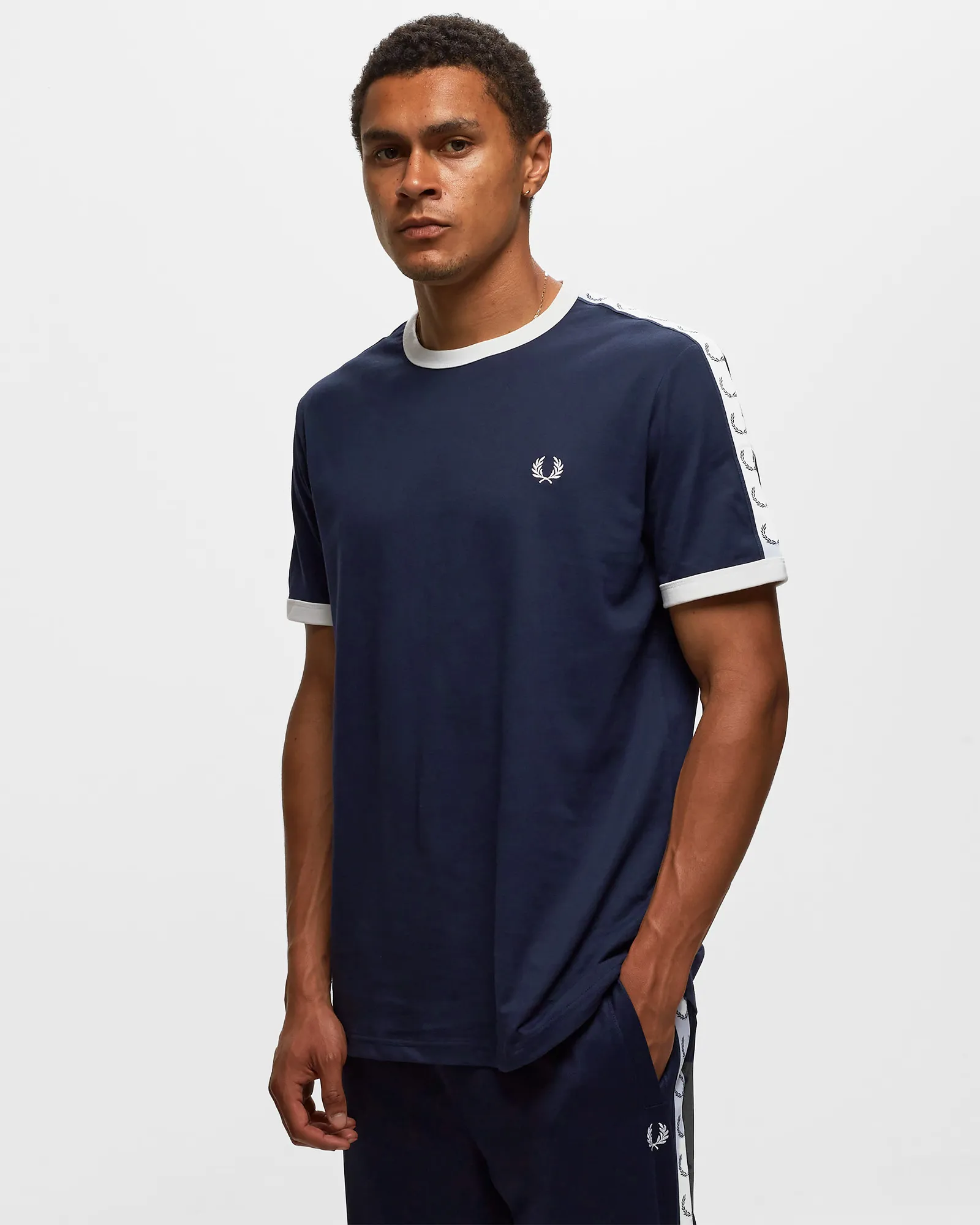 Fred Perry TAPED RINGER T-SHIRT