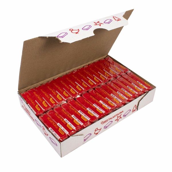 Jovi Plasticina 70-05 Vermelho 50g 30 Unidades