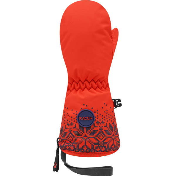 Moufle ski RACER BABYPRINT 3 RED