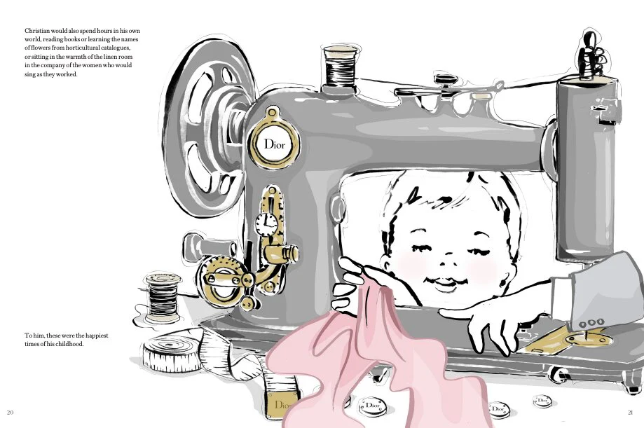 New Mags  Christian Dior: The Illustrated World of a Fashion Master