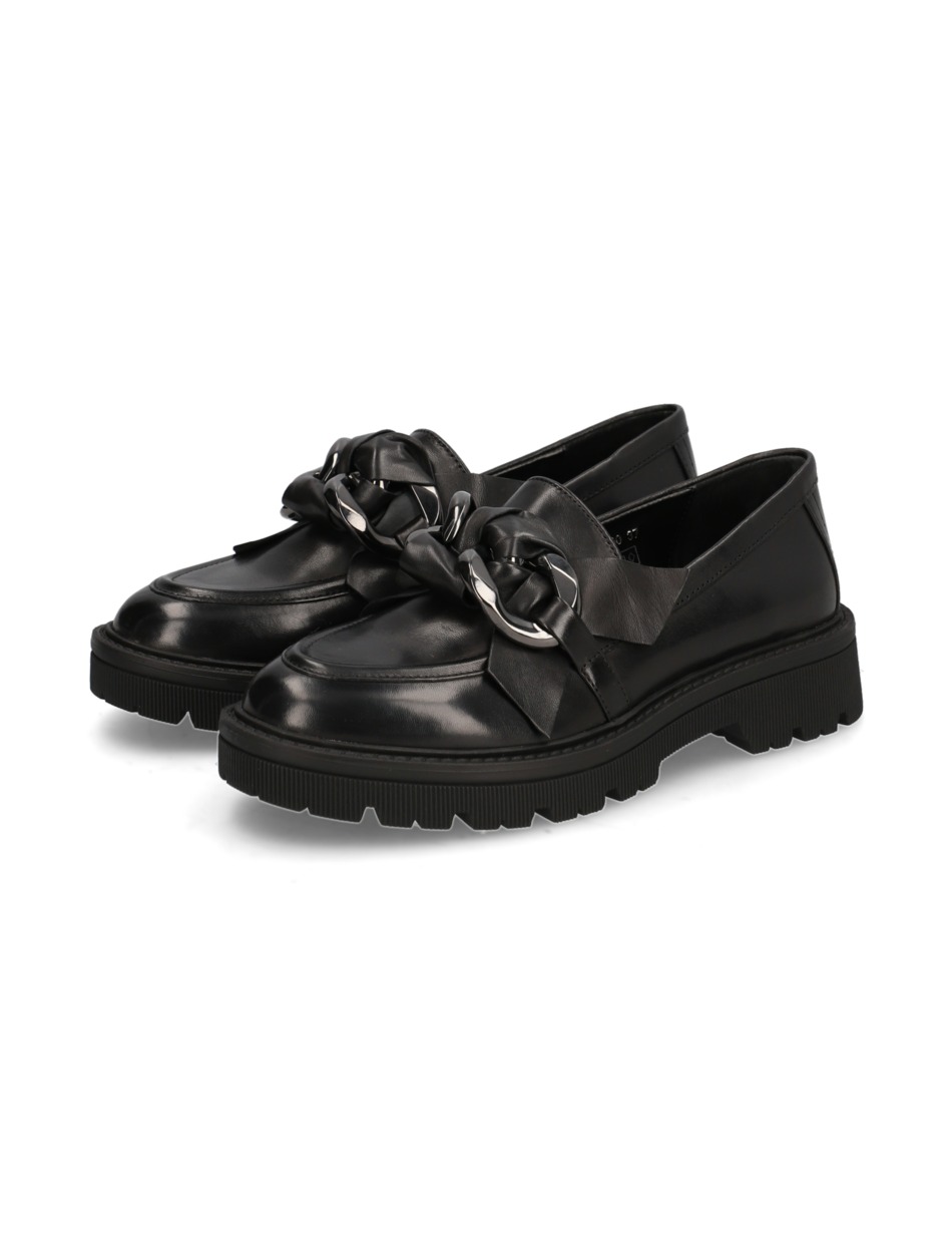 Glattleder Stiefelette
