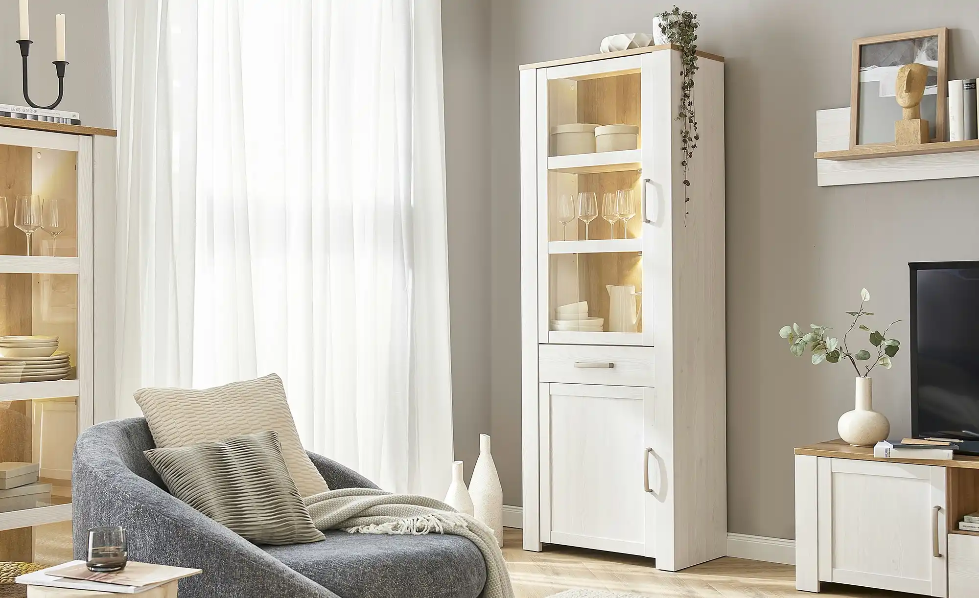 LED-Holzbodenbeleuchtung, 2er-Set Toneo