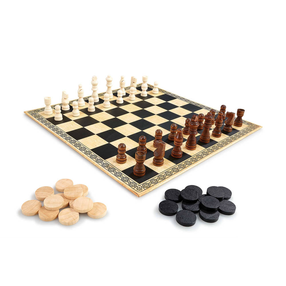 Addo Games schaken en dammen strategieset