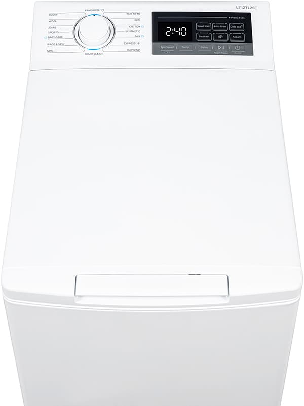 Logik Ellen 13 topbetjent vaskemaskine L712TL25E (7kg)