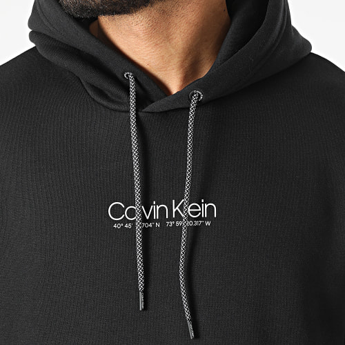 Sweat Capuche Coordinates Logo 8057 Noir