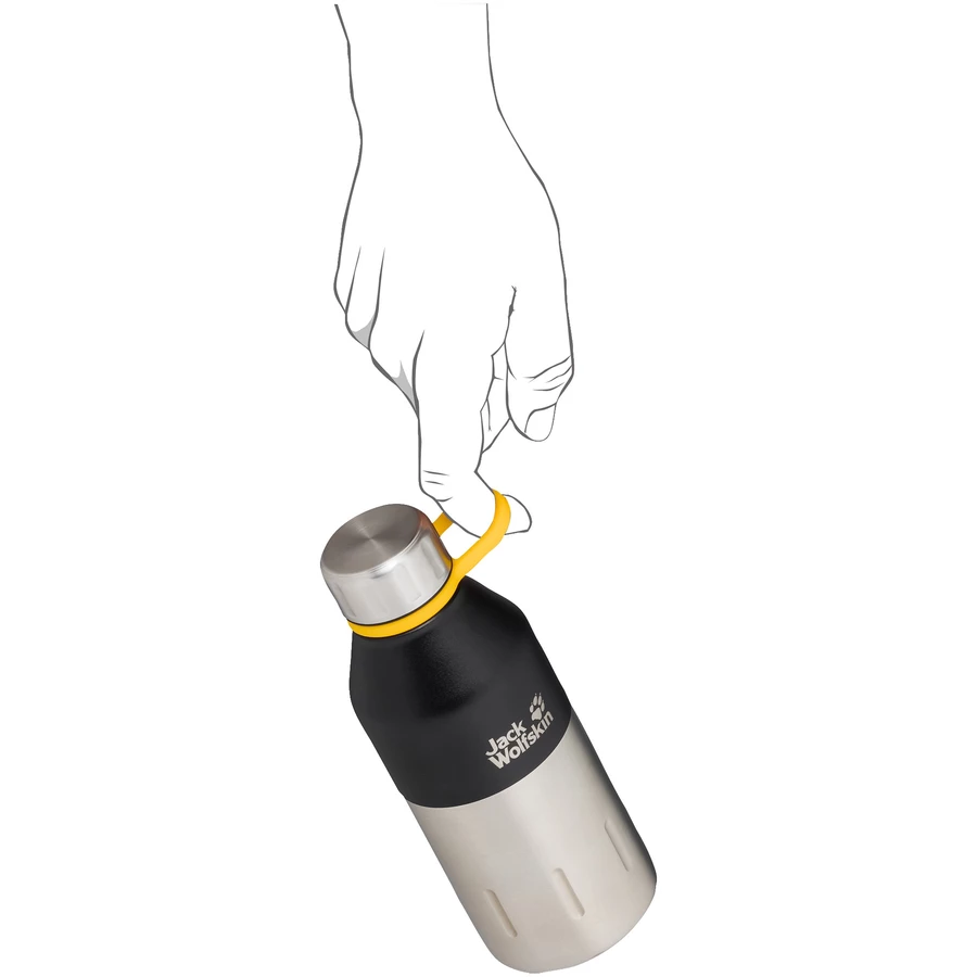 Jack Wolfskin Kole 350 ml Thermo - Trinkflasche black