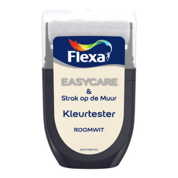 Flexa Strak op de muur Easycare kleurtester mat roomwit 30 ml