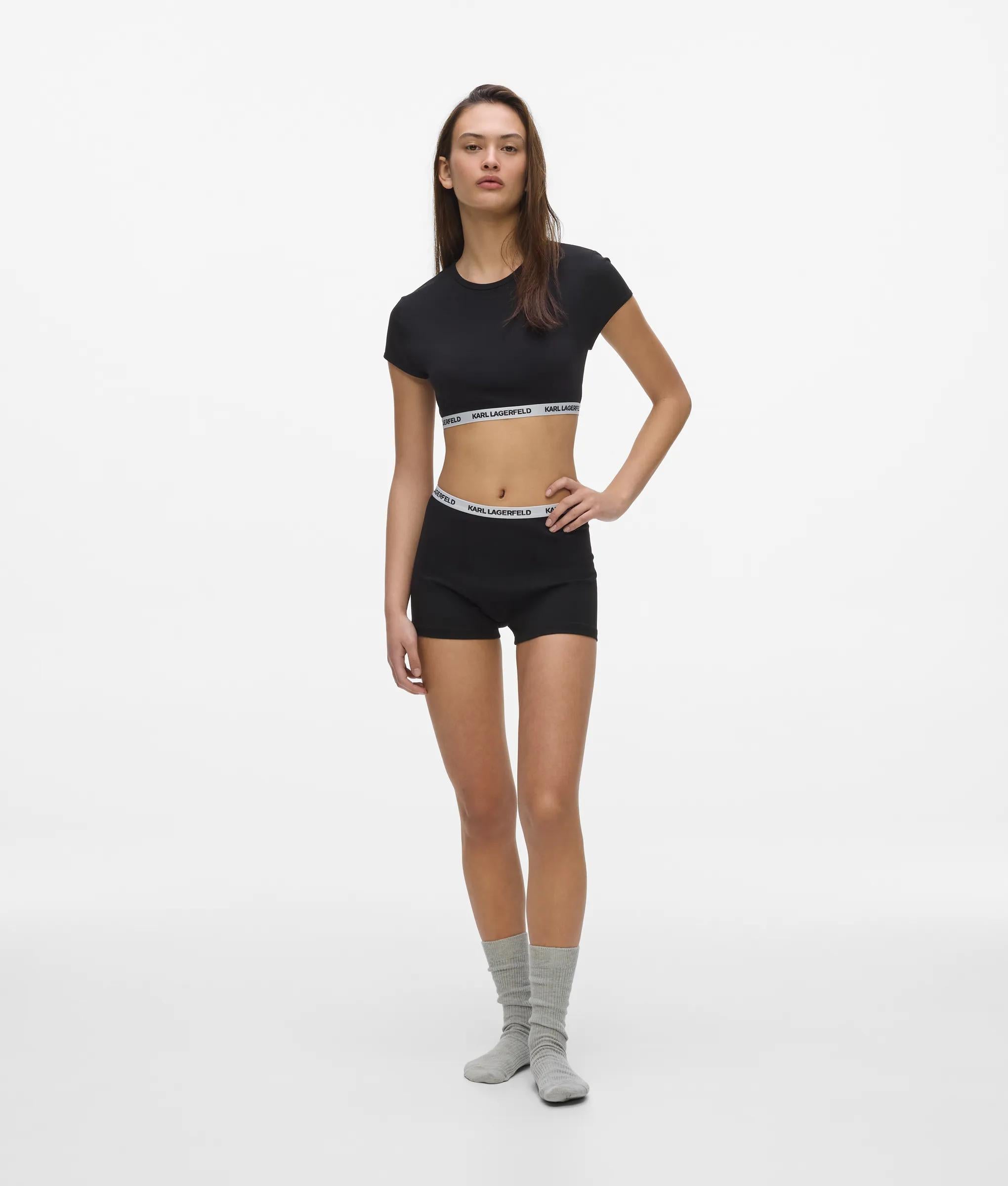 Boxershort korte broek met logo