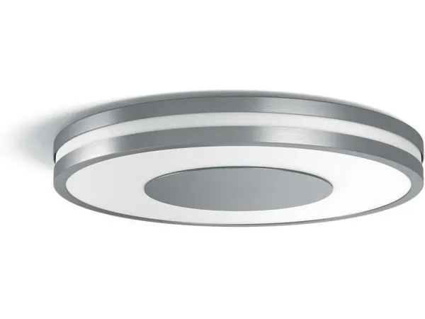 Philips Hue White ambiance Being - Loftslampe - LED - 22.5 W (tilsvarende 204 W) - klasse F - varmt til køligt hvidt lys - 2200-6500 K - aluminium