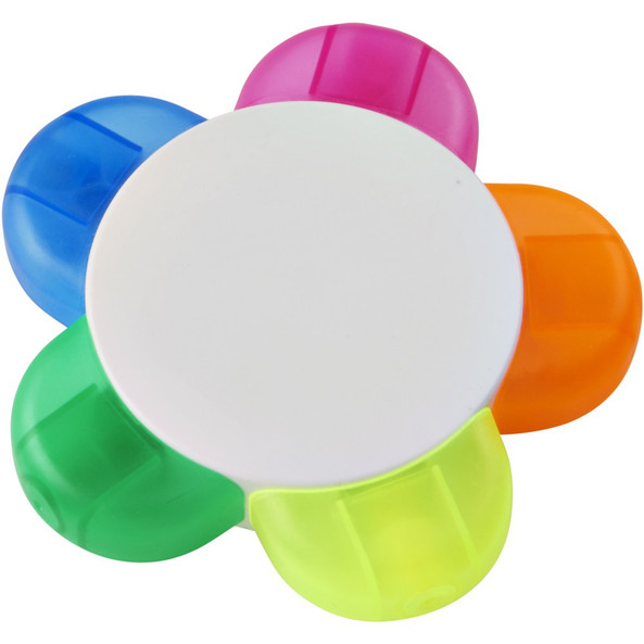 EgotierPro 107141 - Ensemble de Surligneurs Fleur Multicolore