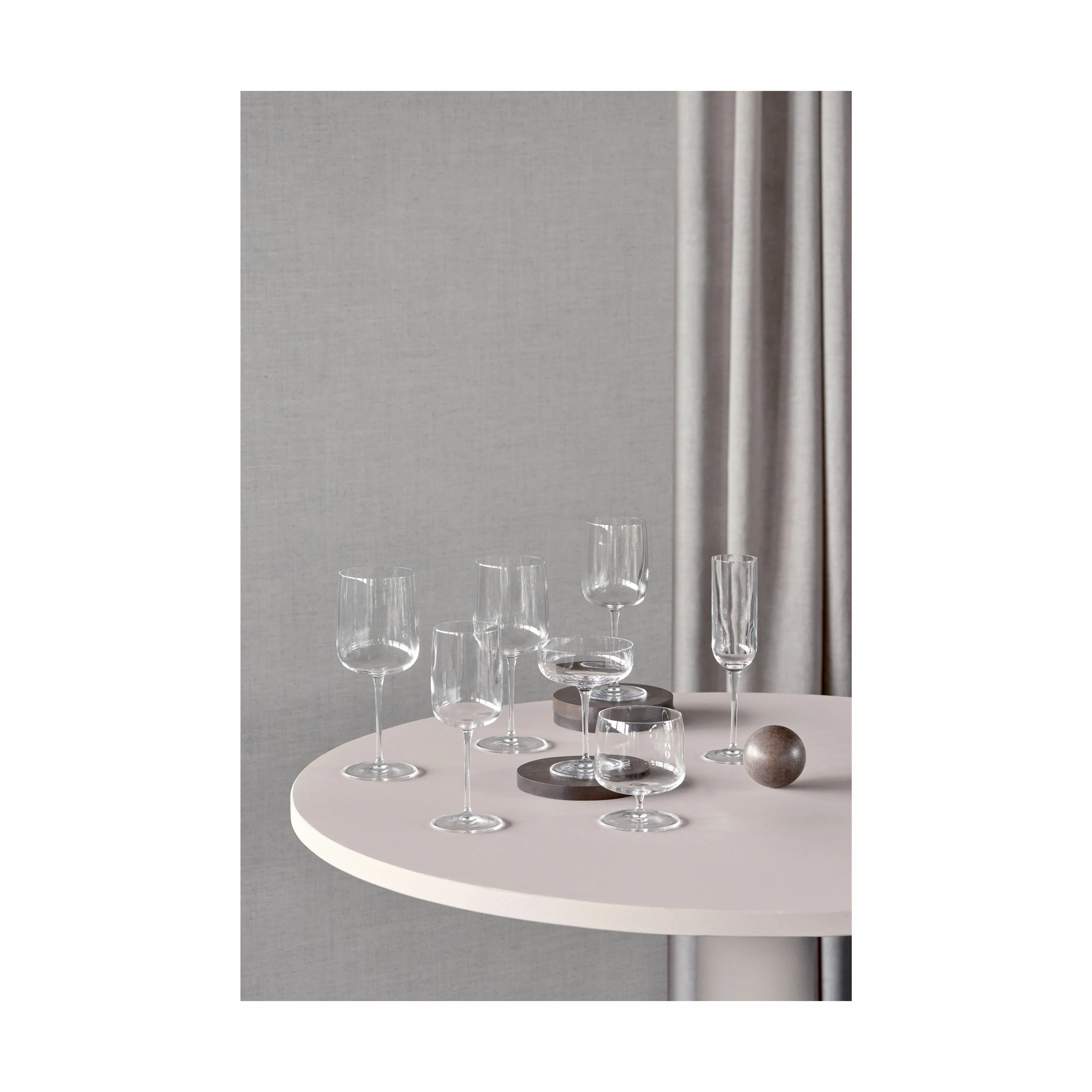 Luigi Bormioli Vinalia Champagneglas - 6 stk.