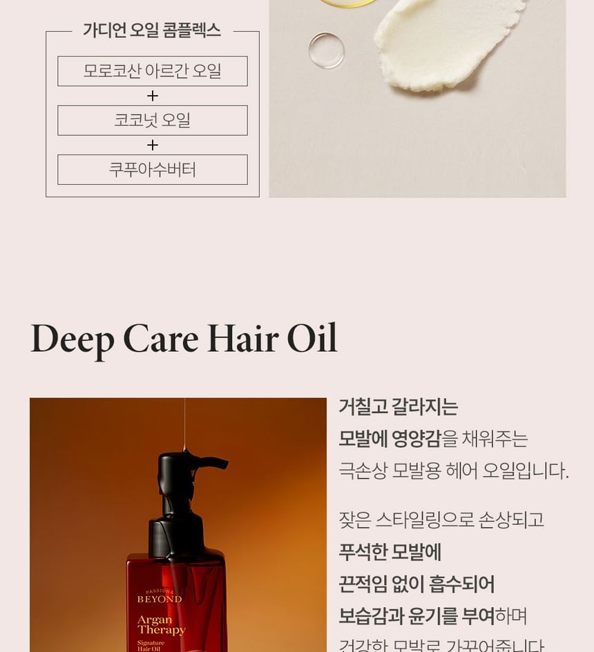 BEYOND - Argan Therapy Signature Haarolie