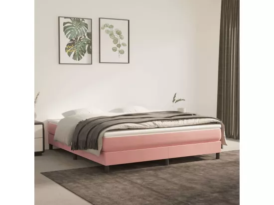Sommier à lattes de lit Rose 160x200 cm Velours