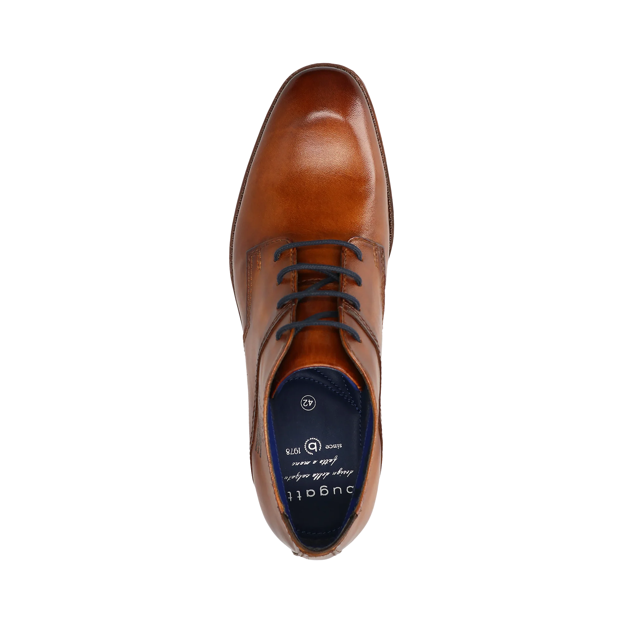 Business Schnürer cognac