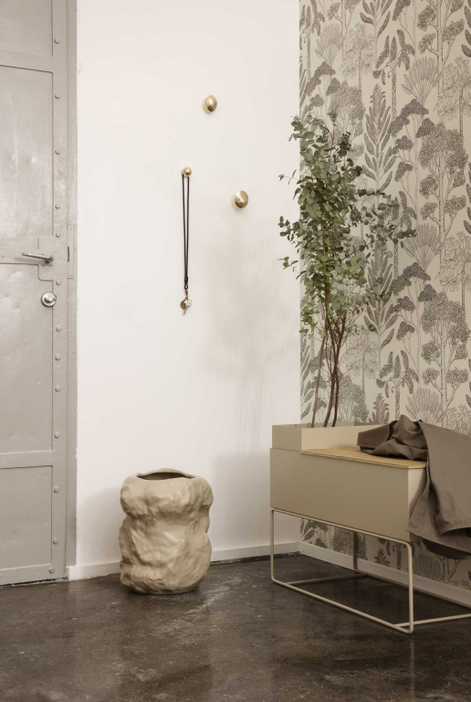 Ferm Living Mushroom haak Brass
