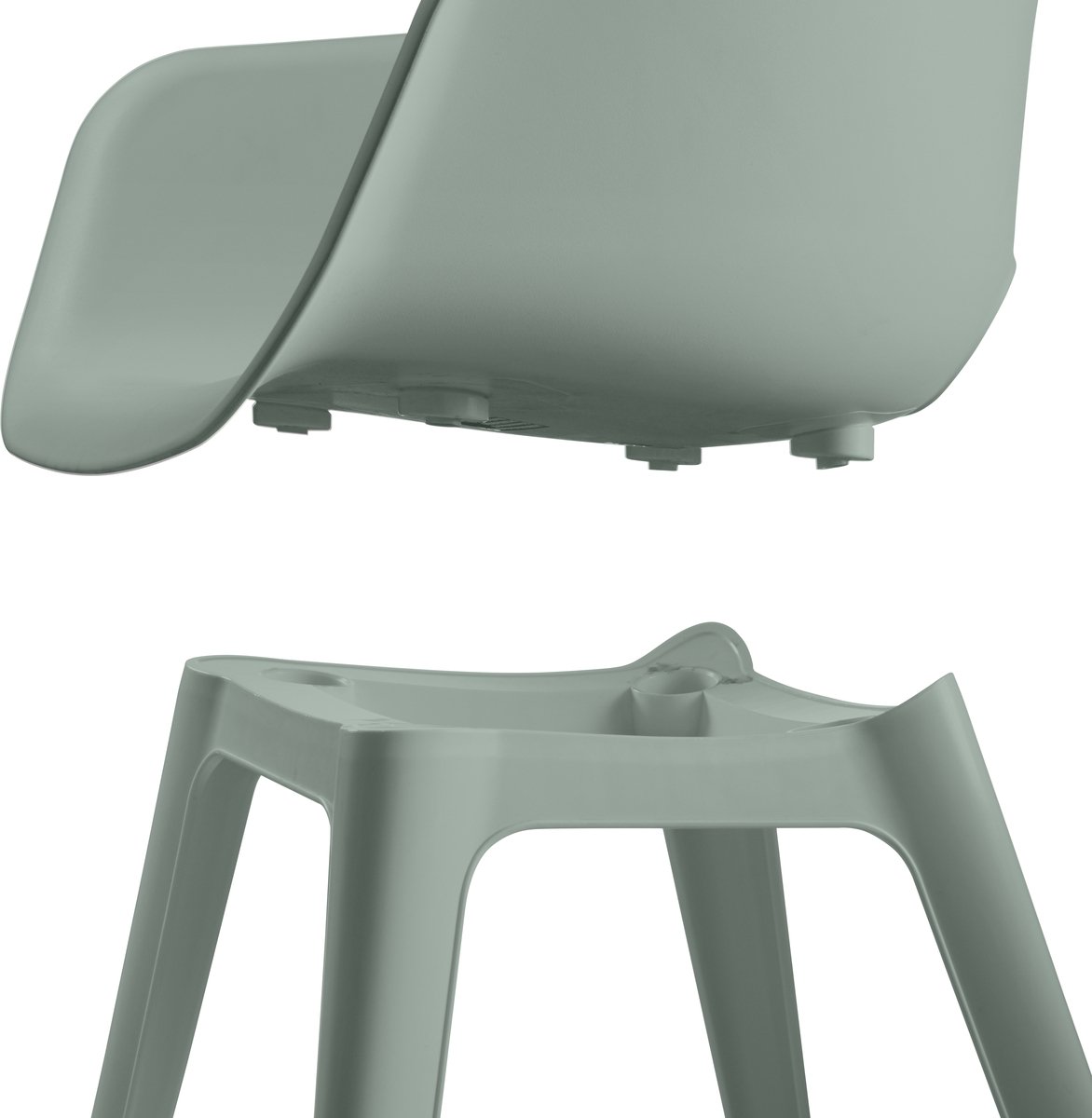 Keter Akola set van 2 tuinstoelen - Vintage Green