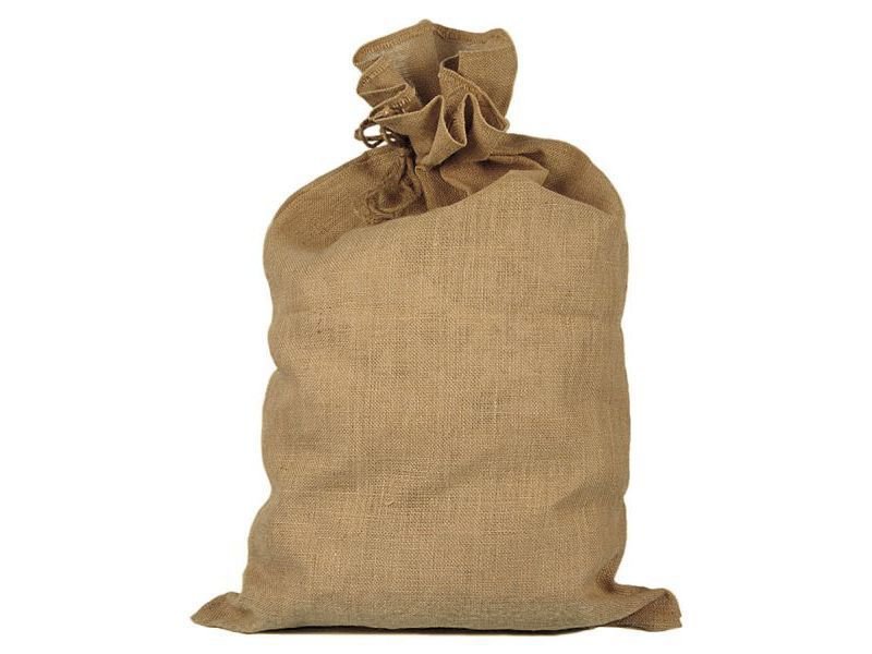 Jutesack naturbraun