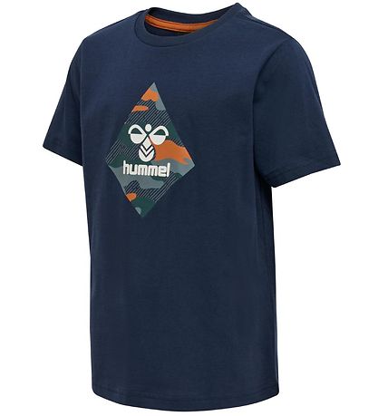 Hummel T-Shirt - hmlOliver - Black Iris