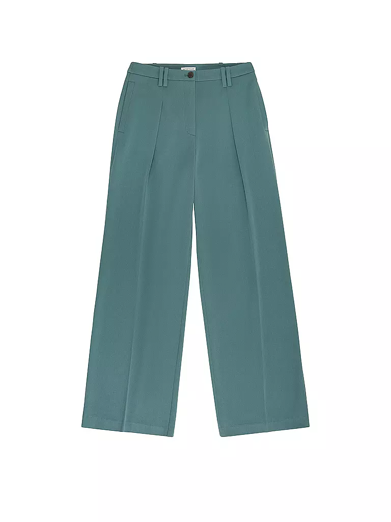 TOM TAILOR Marlenehose grün