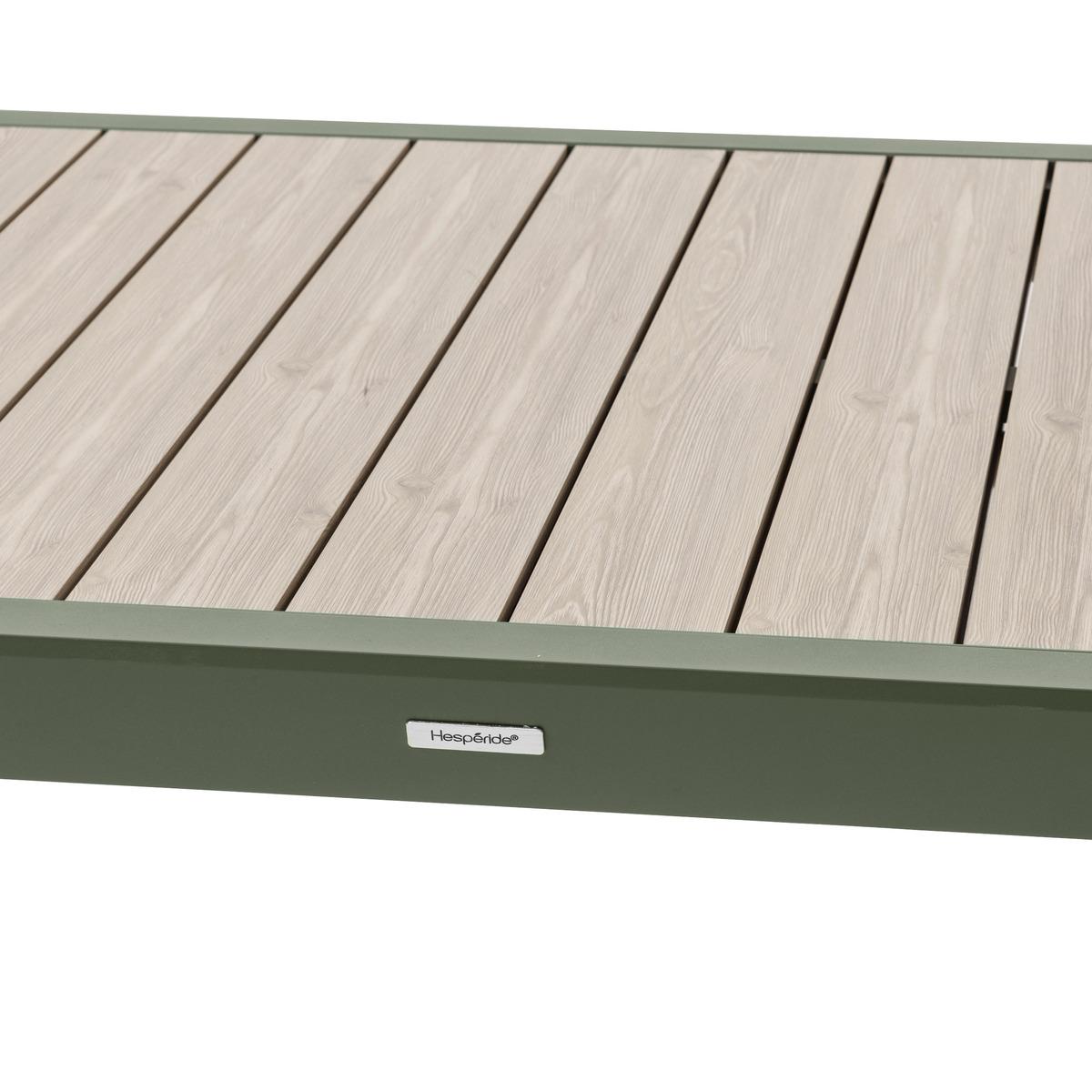 TABLE EVASION EXTENSIBLE ALUMINIUM LAURIER 10 PLACES