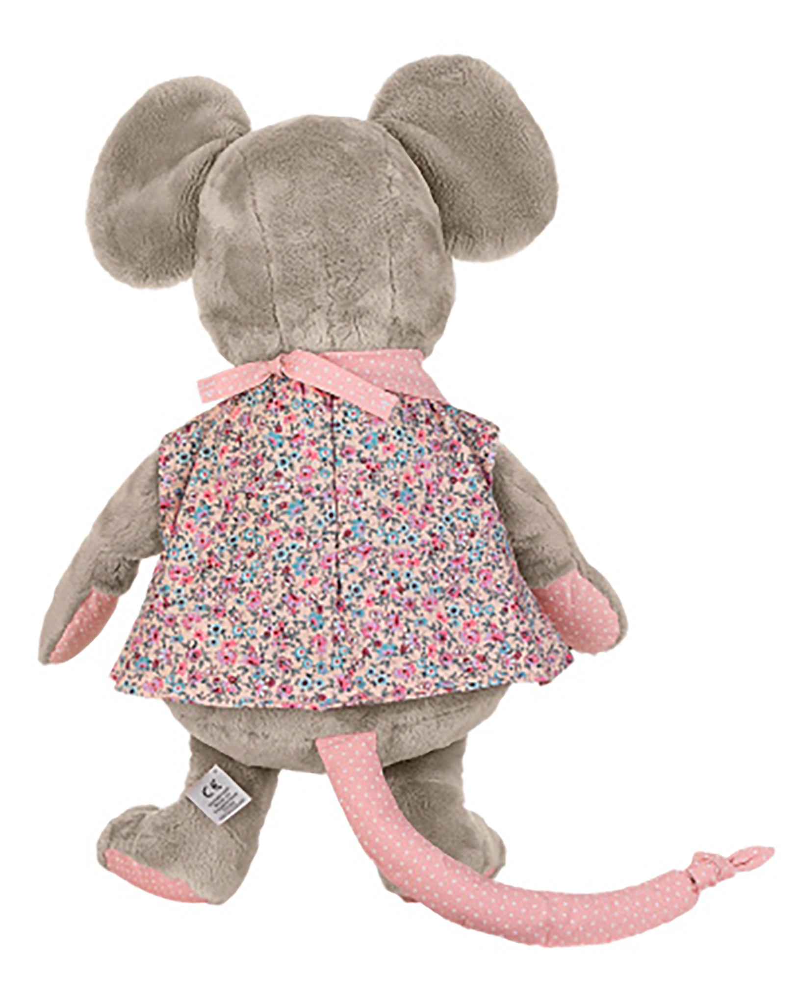 Kuscheltier MABEL MAUS (46cm) in grau