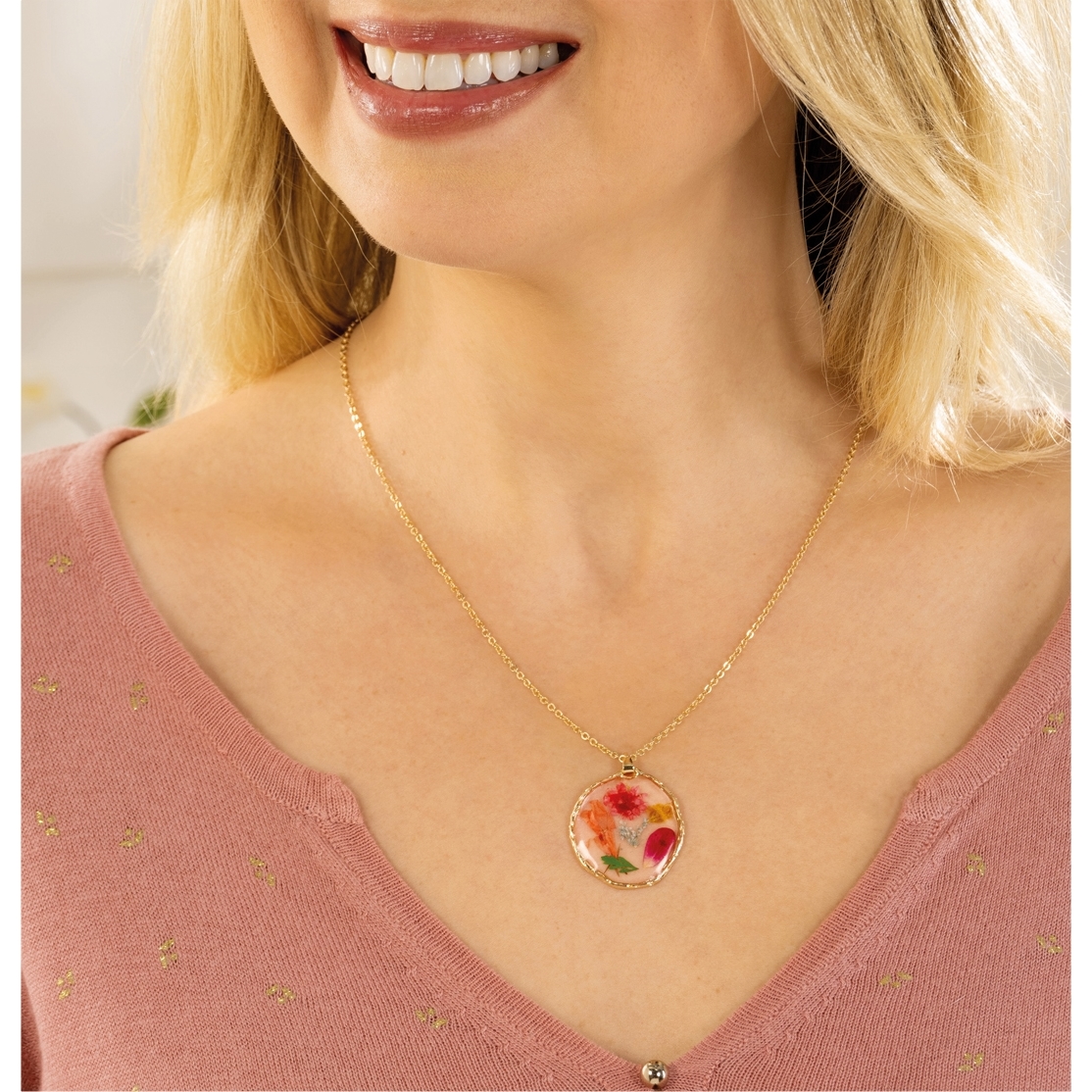 Collier floral
