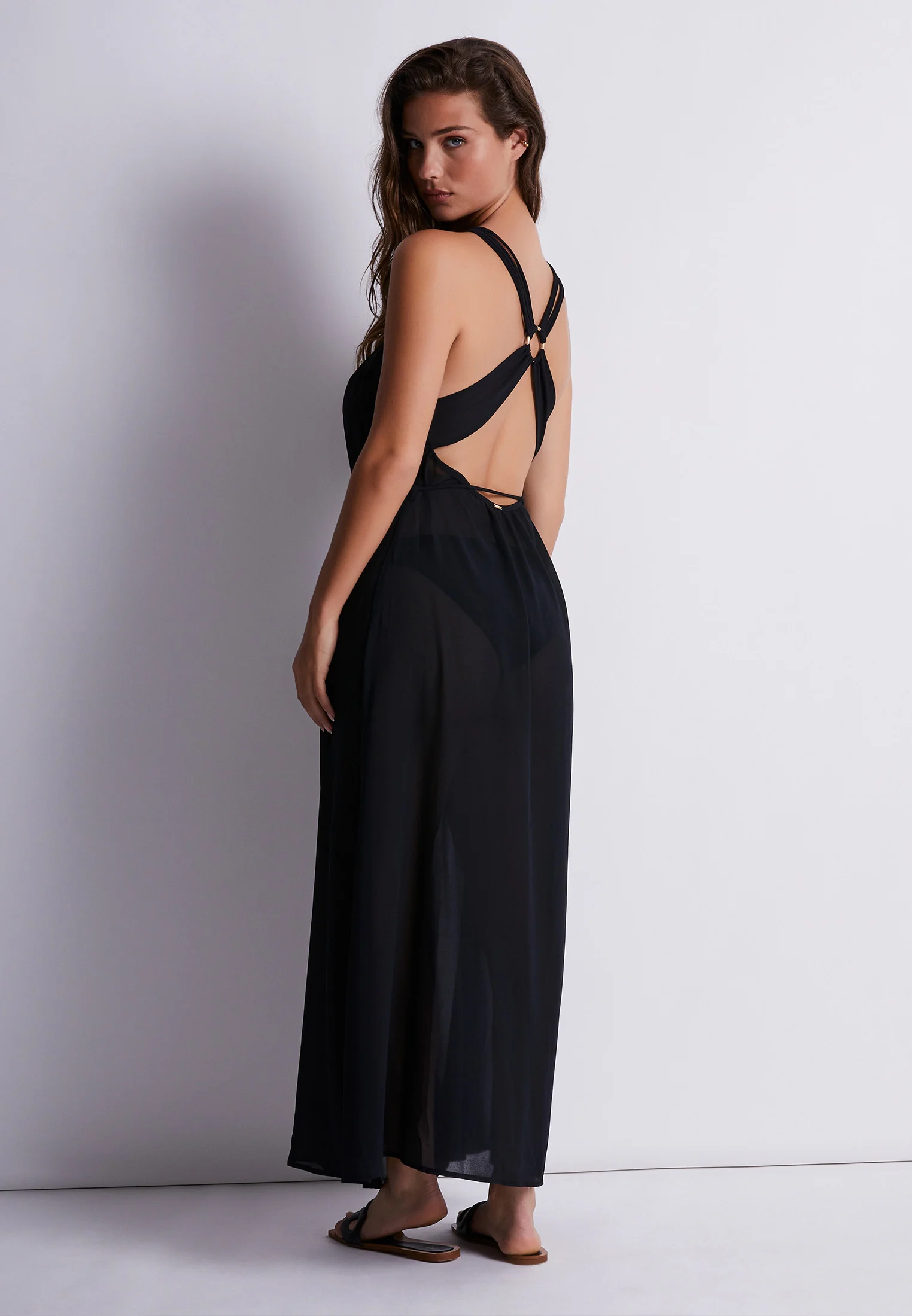 EVENING SAND - Robe | Noir