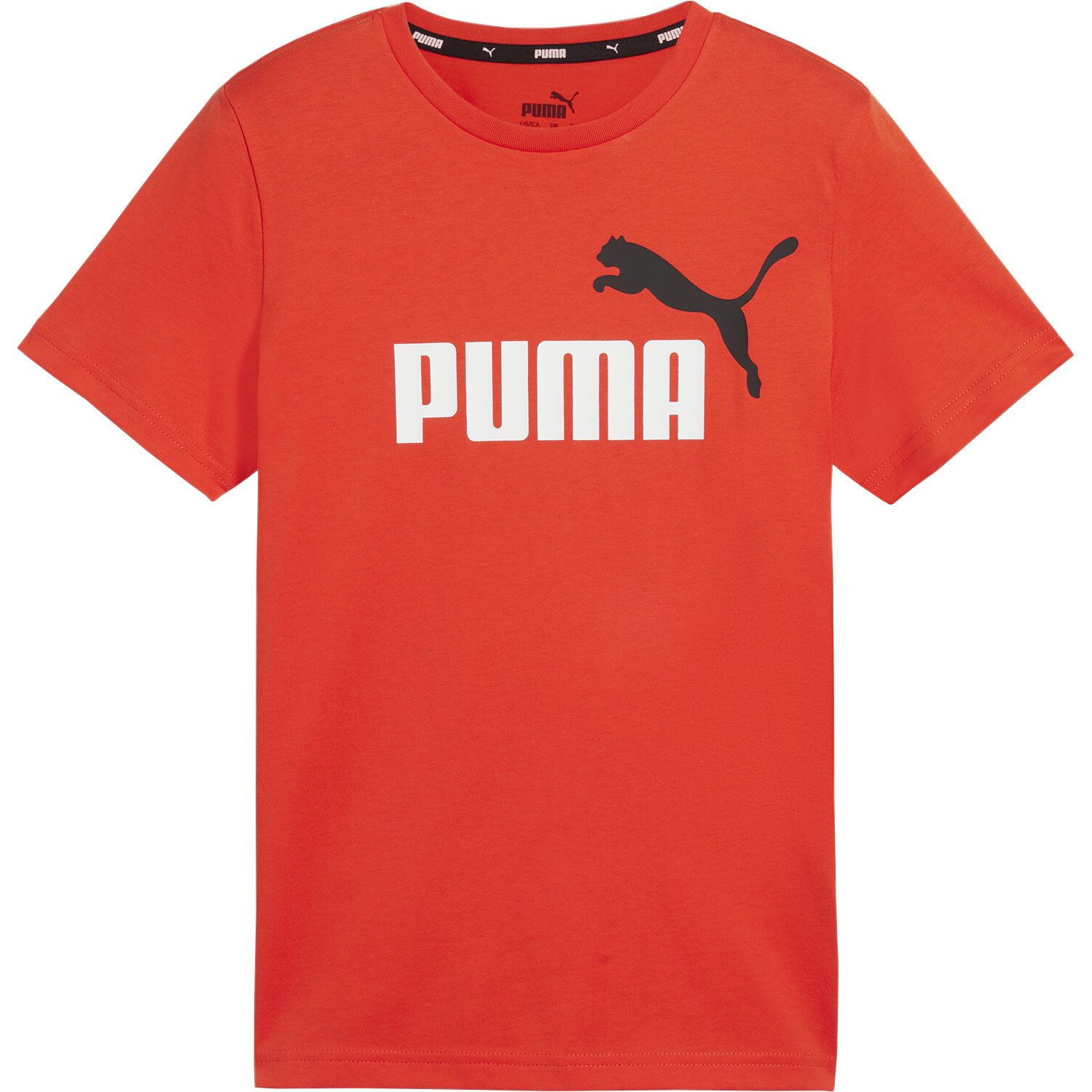 Puma Essentials+ 2 Col Logo T-Shirt Jungen redmazing