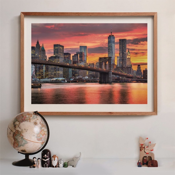 Puzzle - New York - East River at Dusk - 1500 Teile