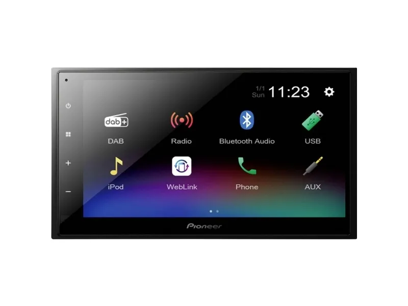 Pioneer DMH-A340DAB Bilradio med Bluetooth / DAB