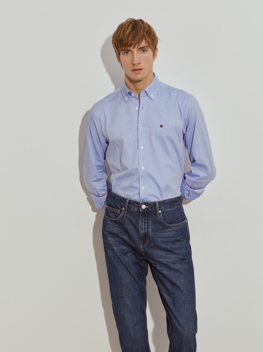 Camisa oxford lisa slim fit