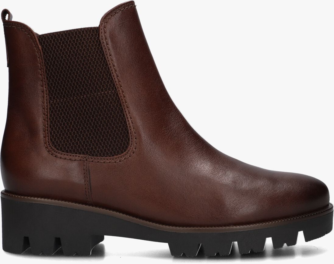 GABOR cognac gabor chelsea boots 771.1