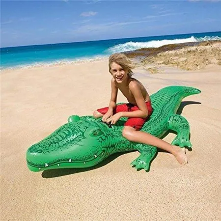 Intex Reittier Krokodil mit Haltegriff