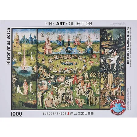 Eurographics Der Garten der Lüste von Hieronimus Bosch, 1000 Teile