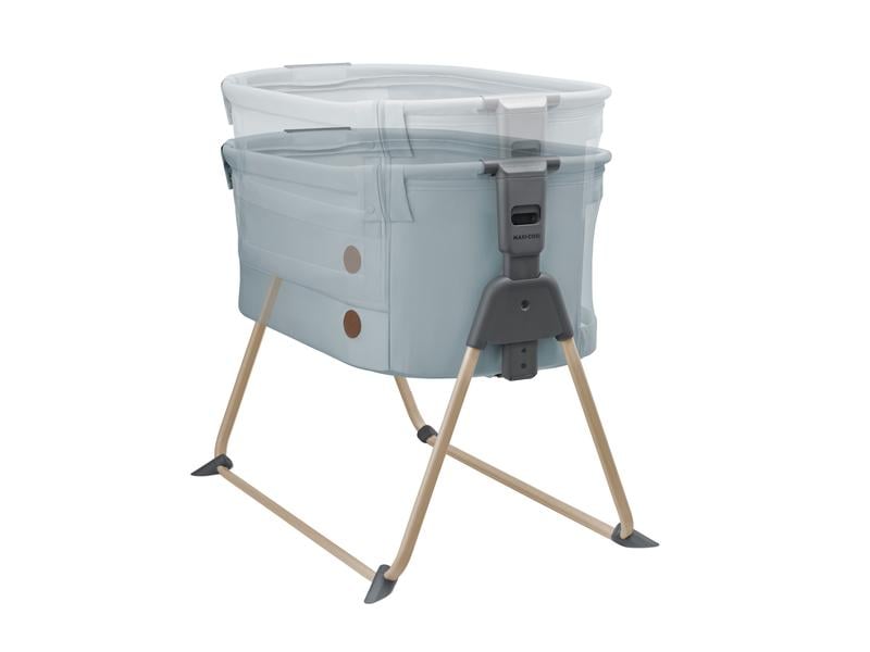 MAXI-COSI Beistellbett Tori Beyond Grey Kompaktes und leichtes Beistellbettchen